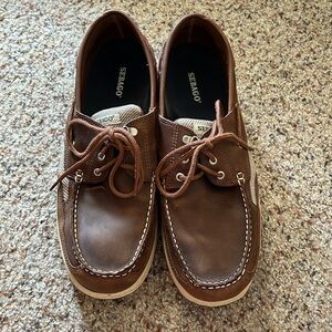 Men’s Sebago Clovehitch II boat shoes - size 14 WW